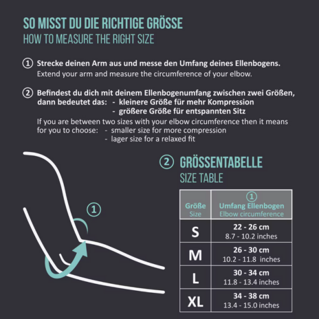 Komfort-Ellenbogenbandage für Sport & Alltag