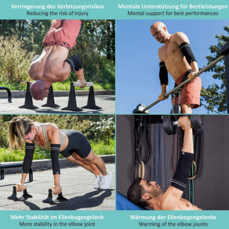 Komfort-Ellenbogenbandage für Sport & Alltag