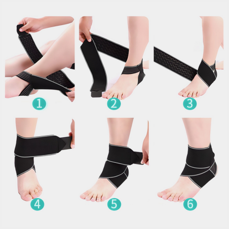 Sprunggelenk-   Bandage für Sport & Alltag